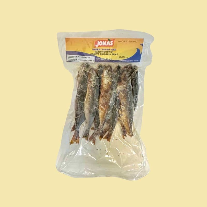 Ungutted Smoked Roundscad (Tinapang Galunggong) 227g - Jonas