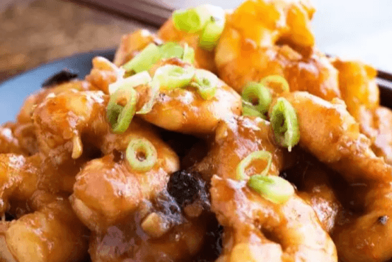 41. Szechuan Prawns (14 pcs)