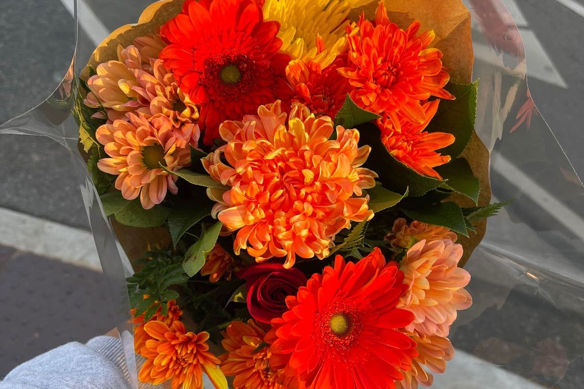 Orange Mix Bouquet - Large