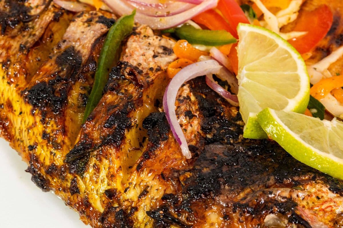 Poisson Tilapia Braisé