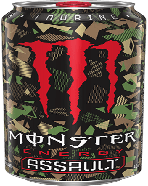 Monster Boisson Énergisante Assault 473ml/ Monster Energy Drink Assault 473ml