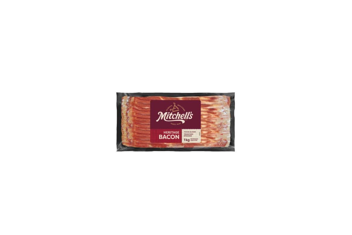 Mitchell's Thick Sliced Heritage Bacon (1 kg)