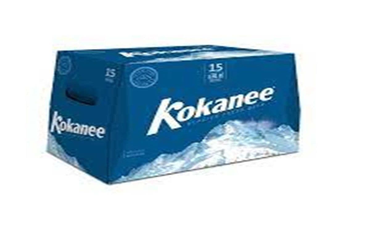 KOKANEE BEER 15 BOTTLES (15 x 341ML)