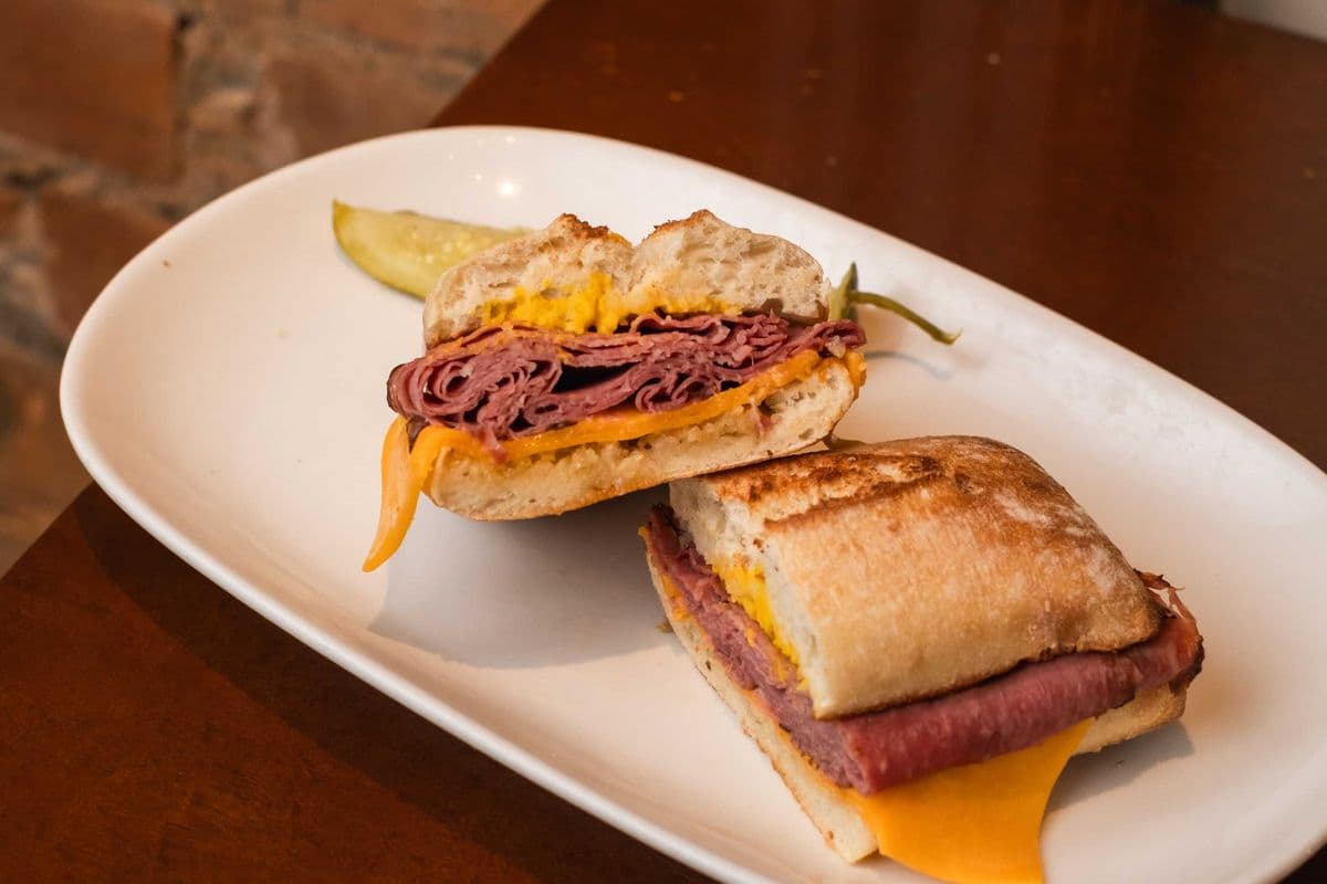 Montreal Smoked Meat Sandwich