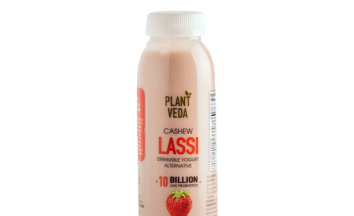 Strawberry Vegan Lassi (250 ML)