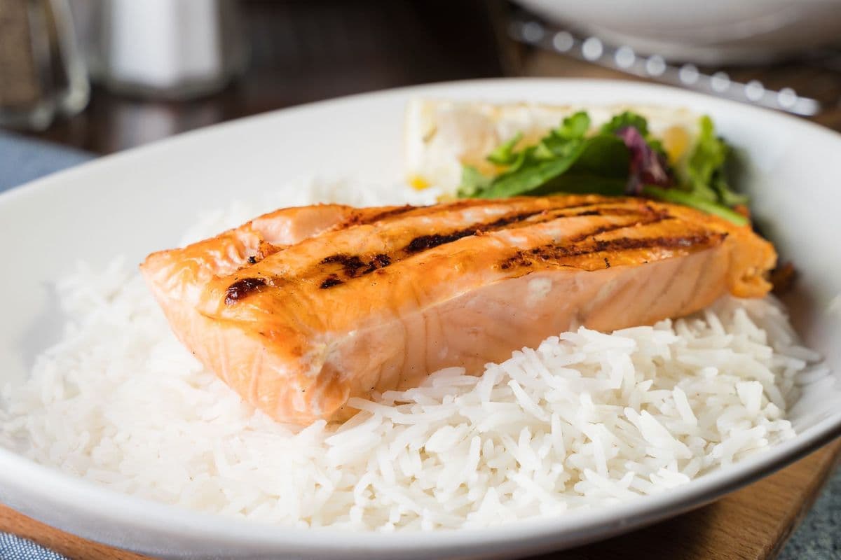 Grilled Atlantic Salmon