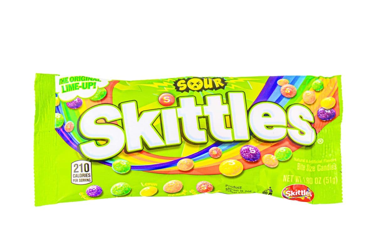 Skittles surs (51 g)
