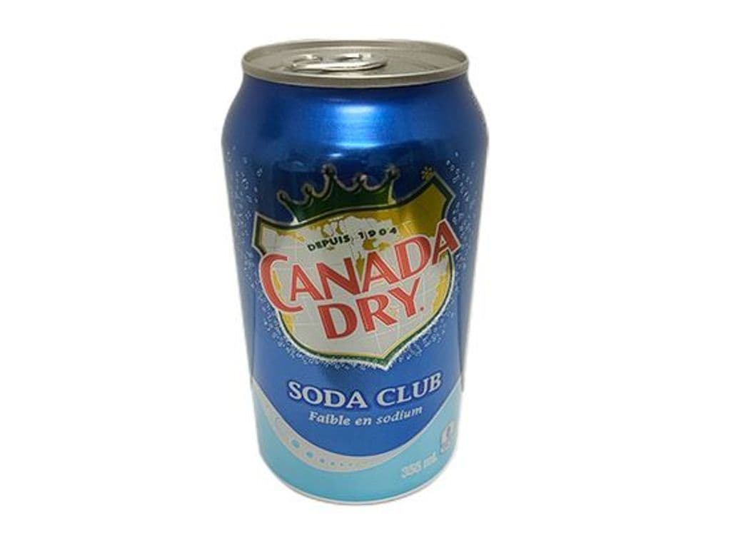 CANADA DRY CLUB SODA 355ML
