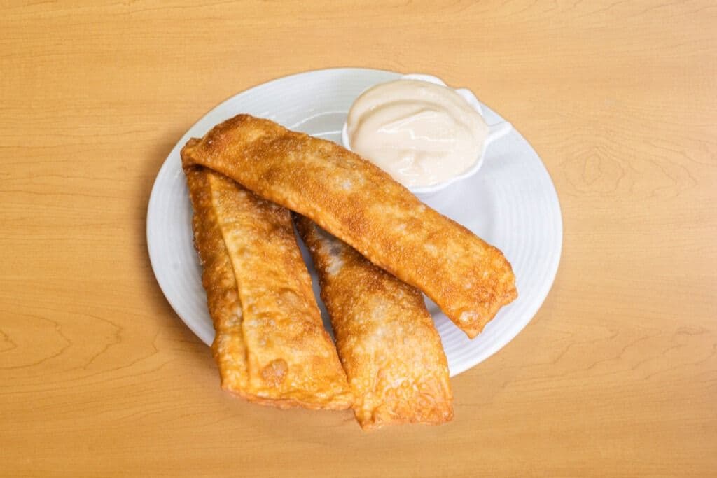 Home Made Donair Egg Rolls
