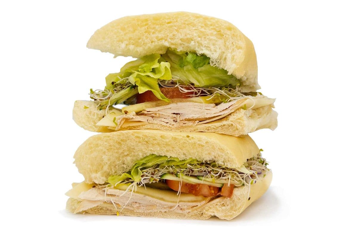 Turkey Sandwich (100g meat)