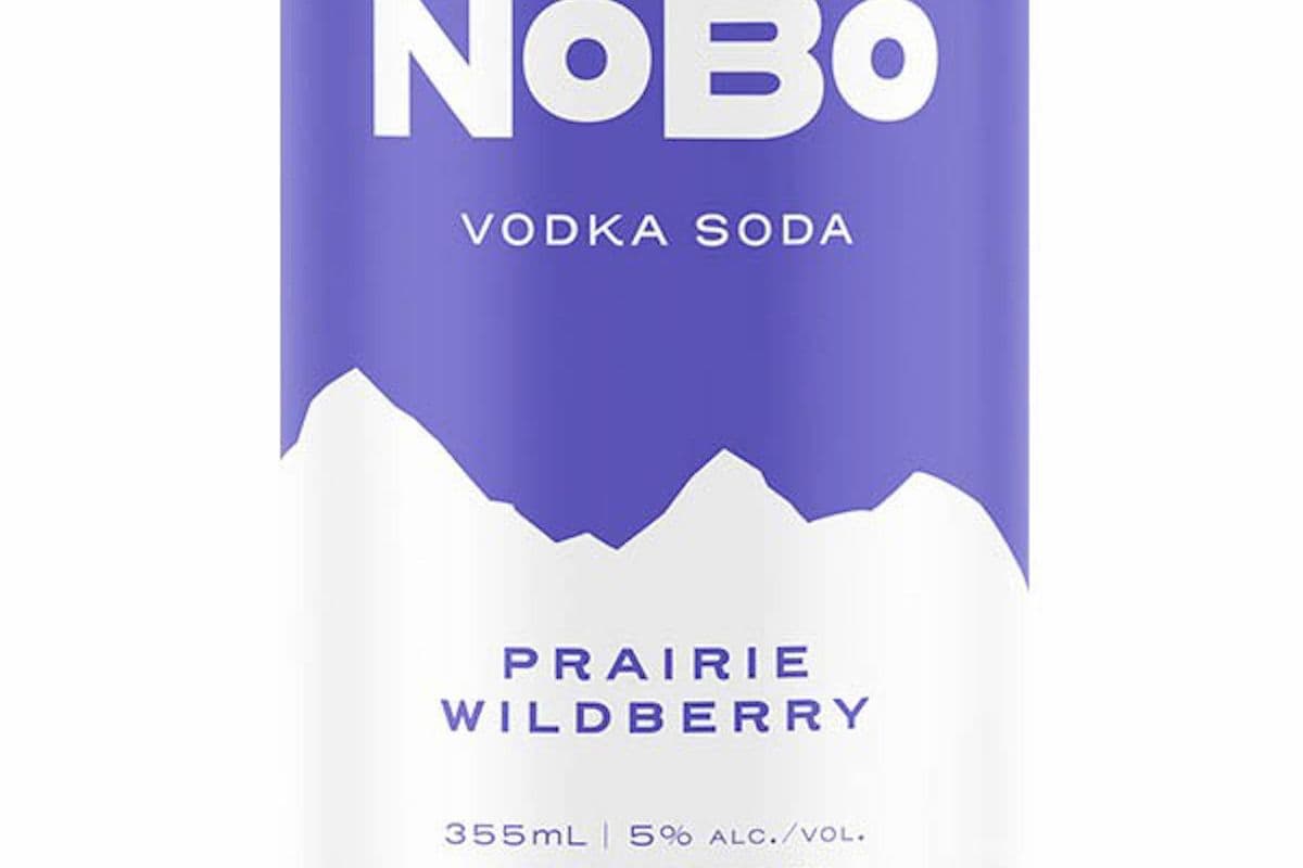 NOBO PRAIRIE WILDBERRY VODKA SODA 6PK (6 x 355ML)
