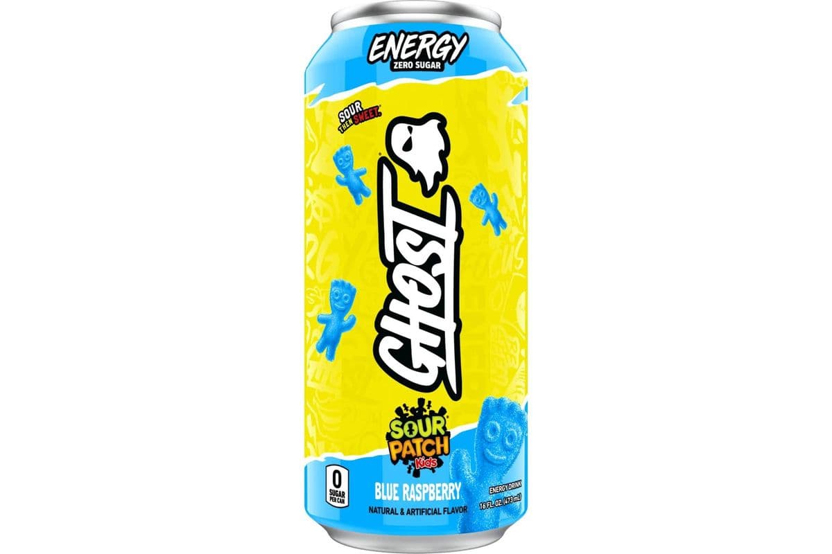 Ghost Blue Raspberry Energy Drink (473 ml)