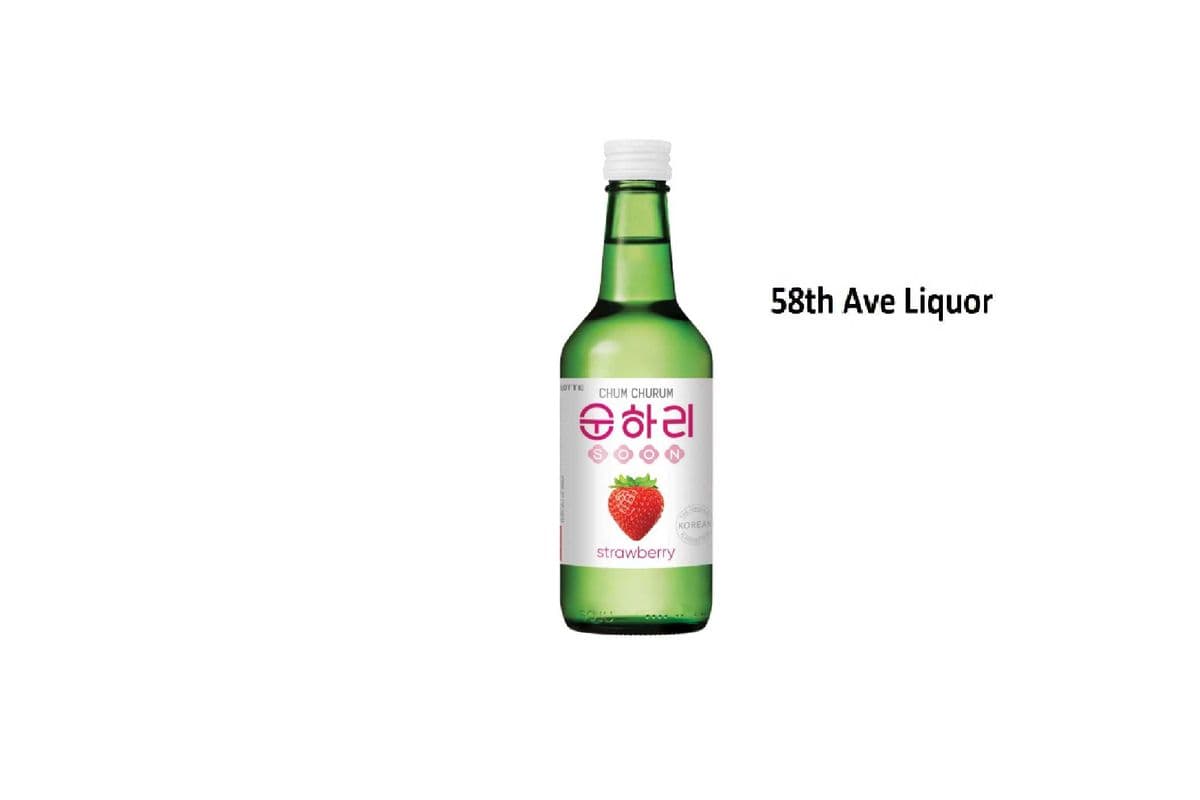 CHUM CHURUM STRAWBERRY - SOJU (1 x 360 ML)