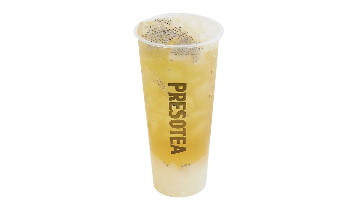 Summer Fruit Tea with Lychee Jelly & Basil Seed / Thé aux fruits d'été