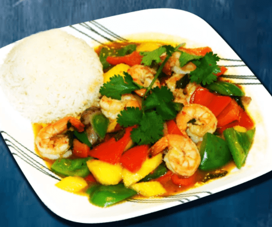 706. Mango Stir Fried - Xoai Voi Com Trang