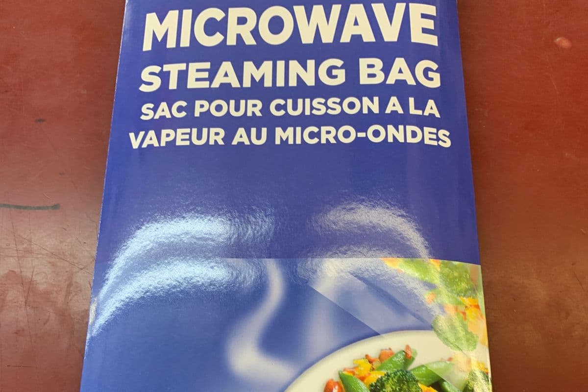 Microwave Steaming Bag