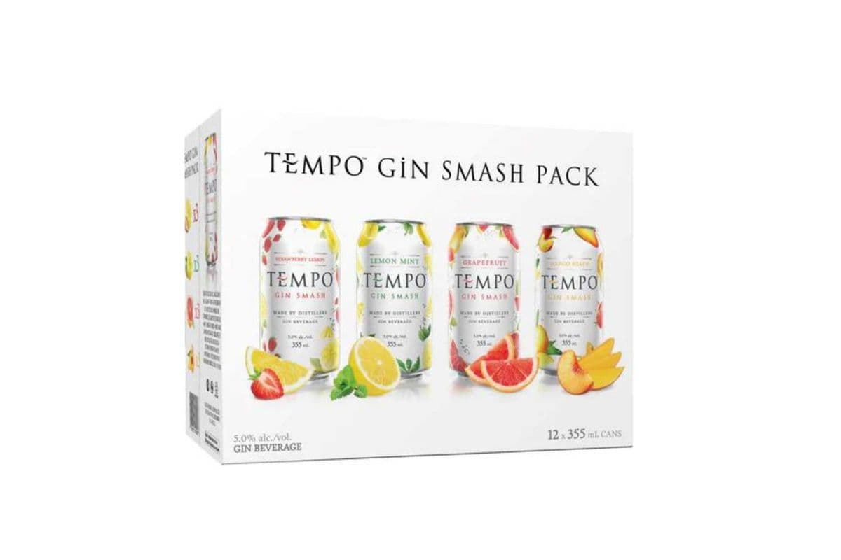 Tempo Gin Smash Variety Pack (12 Cans) (12 x 355ml)
