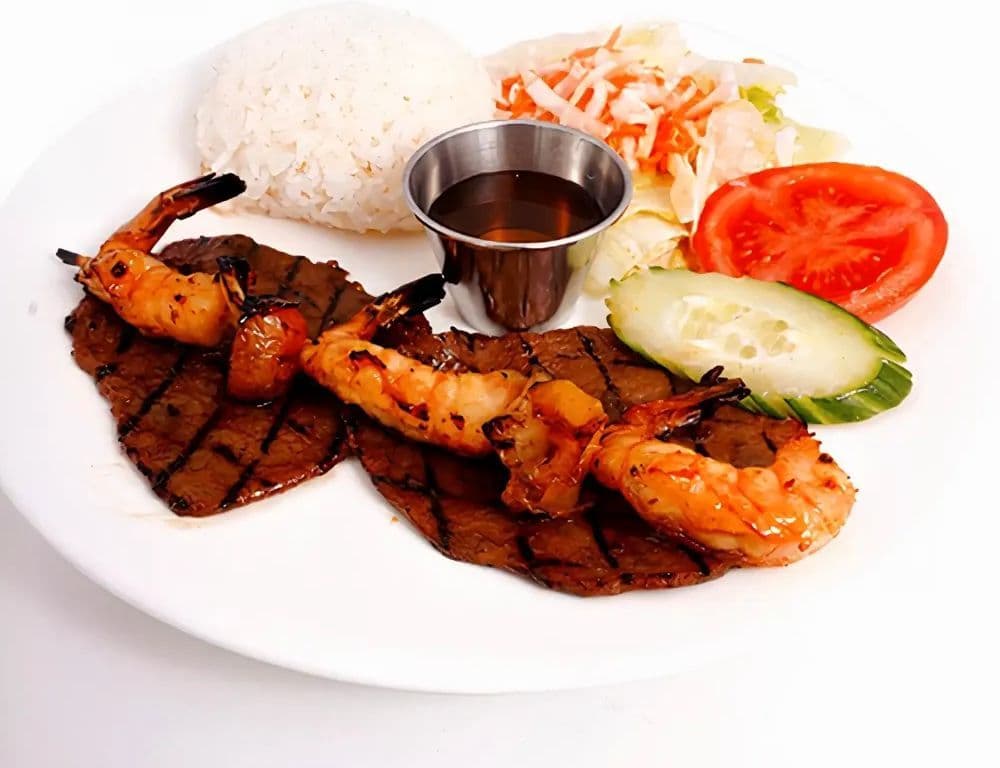 G7 Boeuf Et Crevettes Grillés