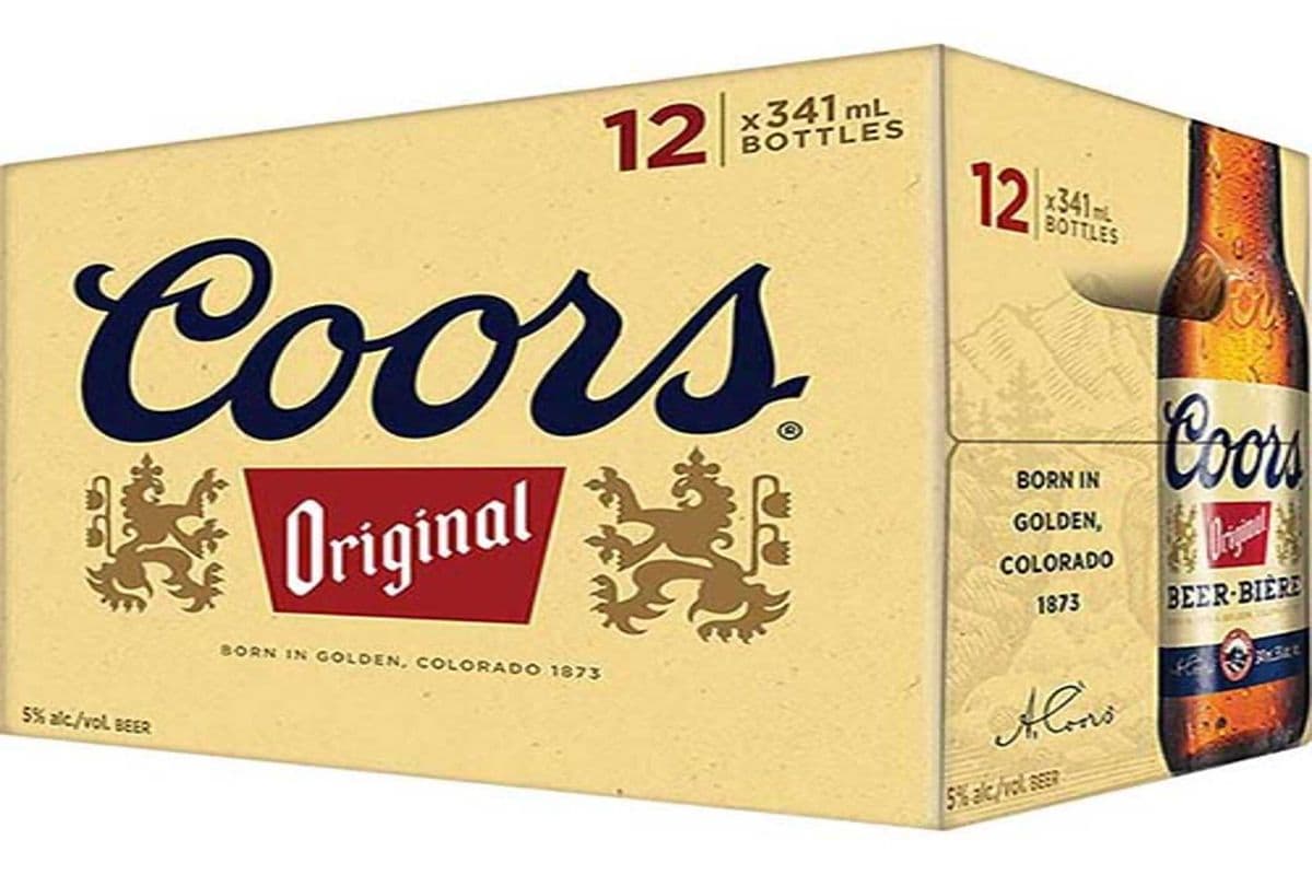COORS ORIGINAL 12X341ML BTL (12 x 341ML)
