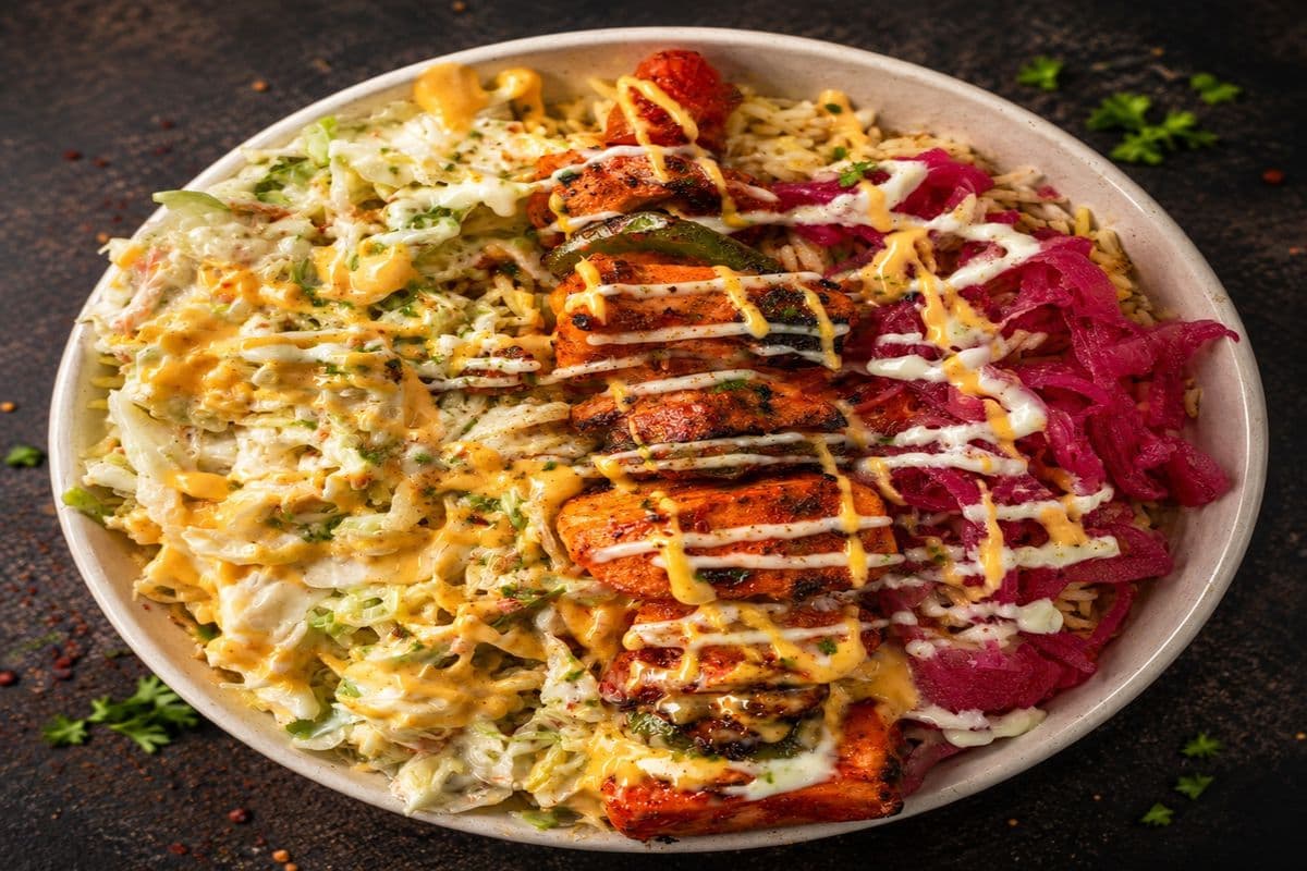 Paneer Tikka Rice Bowl