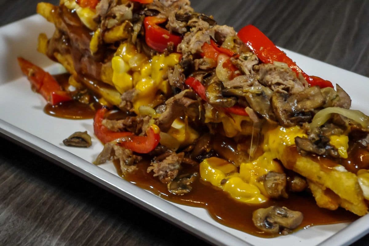 Philly Cheese Steak Poutine