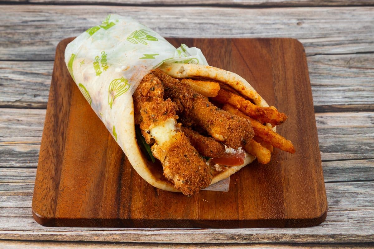 Halloumi Wrap