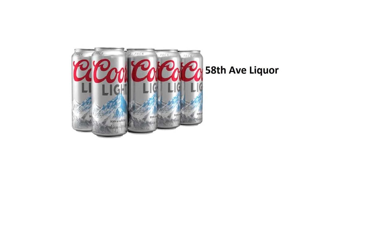 COORS LIGHT 8 CANS (1 x 8x355ML)