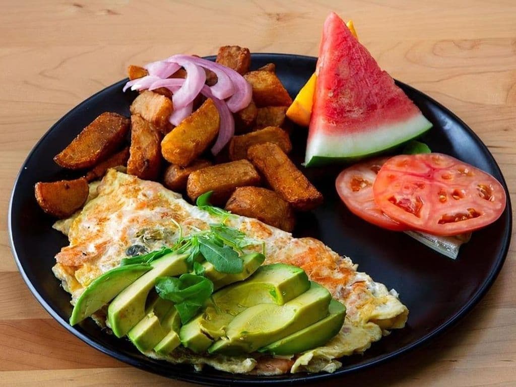 Omelette au saumon fumé / Smoked Salmon Omelette
