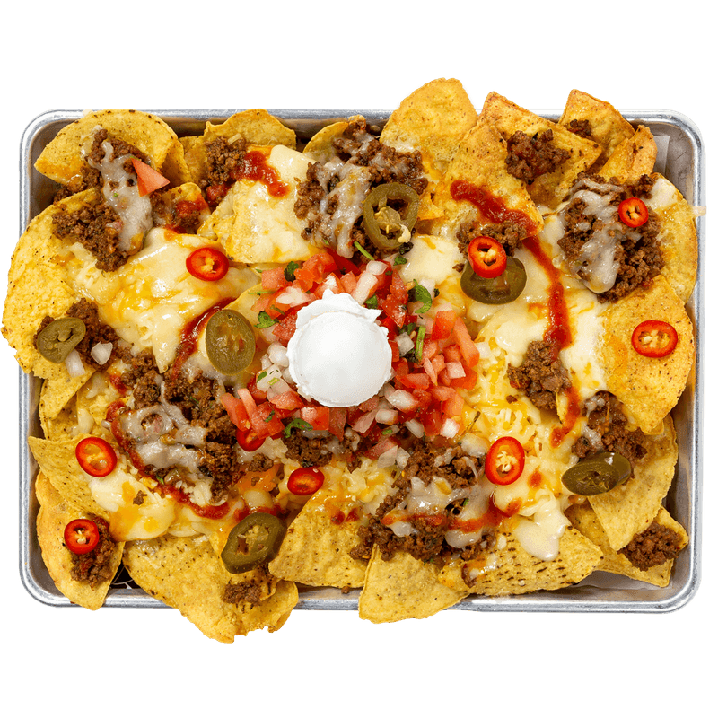 Nachos de bœuf haché / Ground Beef Nachos
