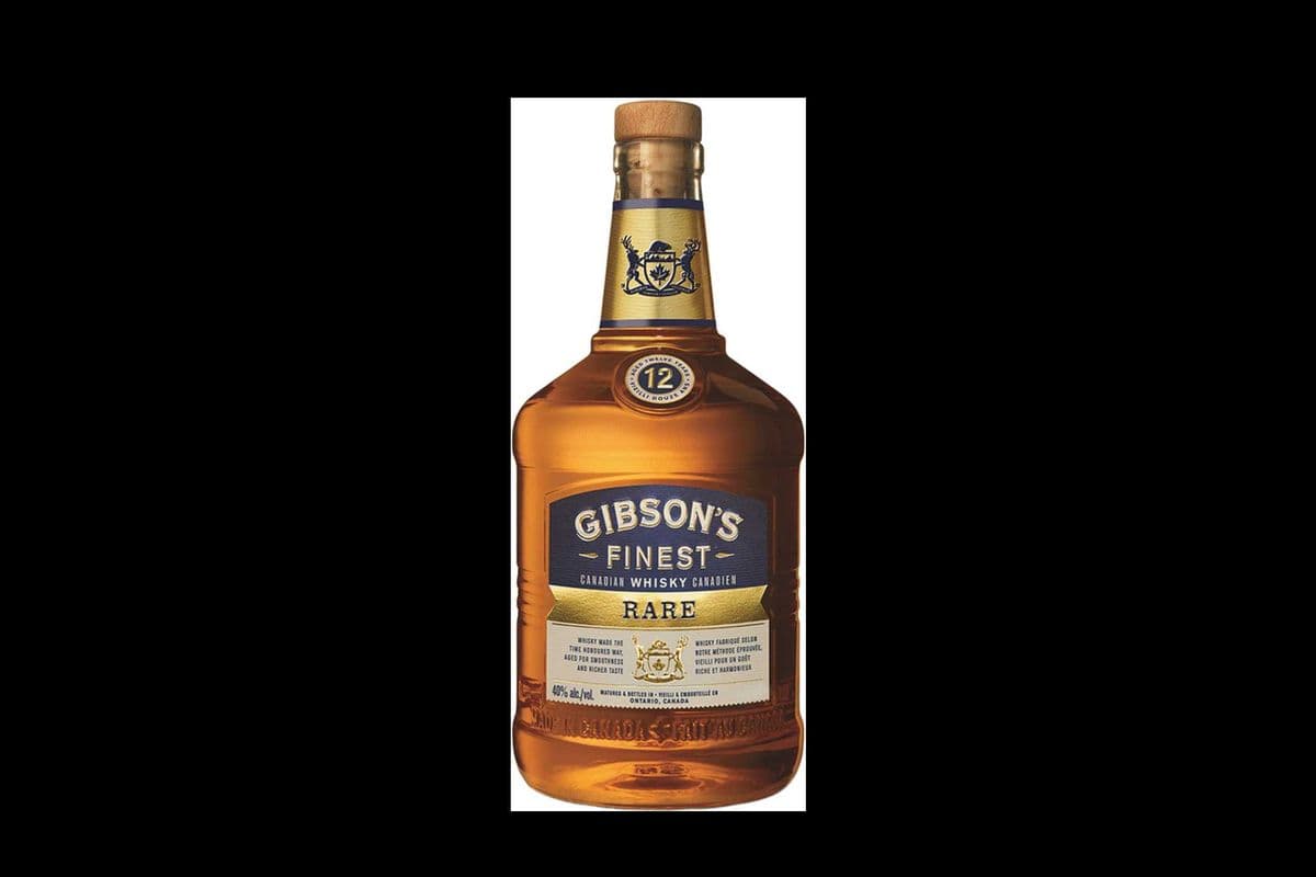 GIBSON'S FINEST RARE (1 x 1.75 LITRES)FREE TOQUE WITH BOTTLE (1 x 1750ML)