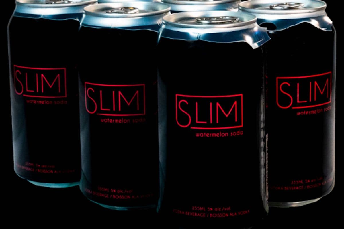 SLIM WATERMELON VODKA SODA 5% 6CAN (6 x 355ML)