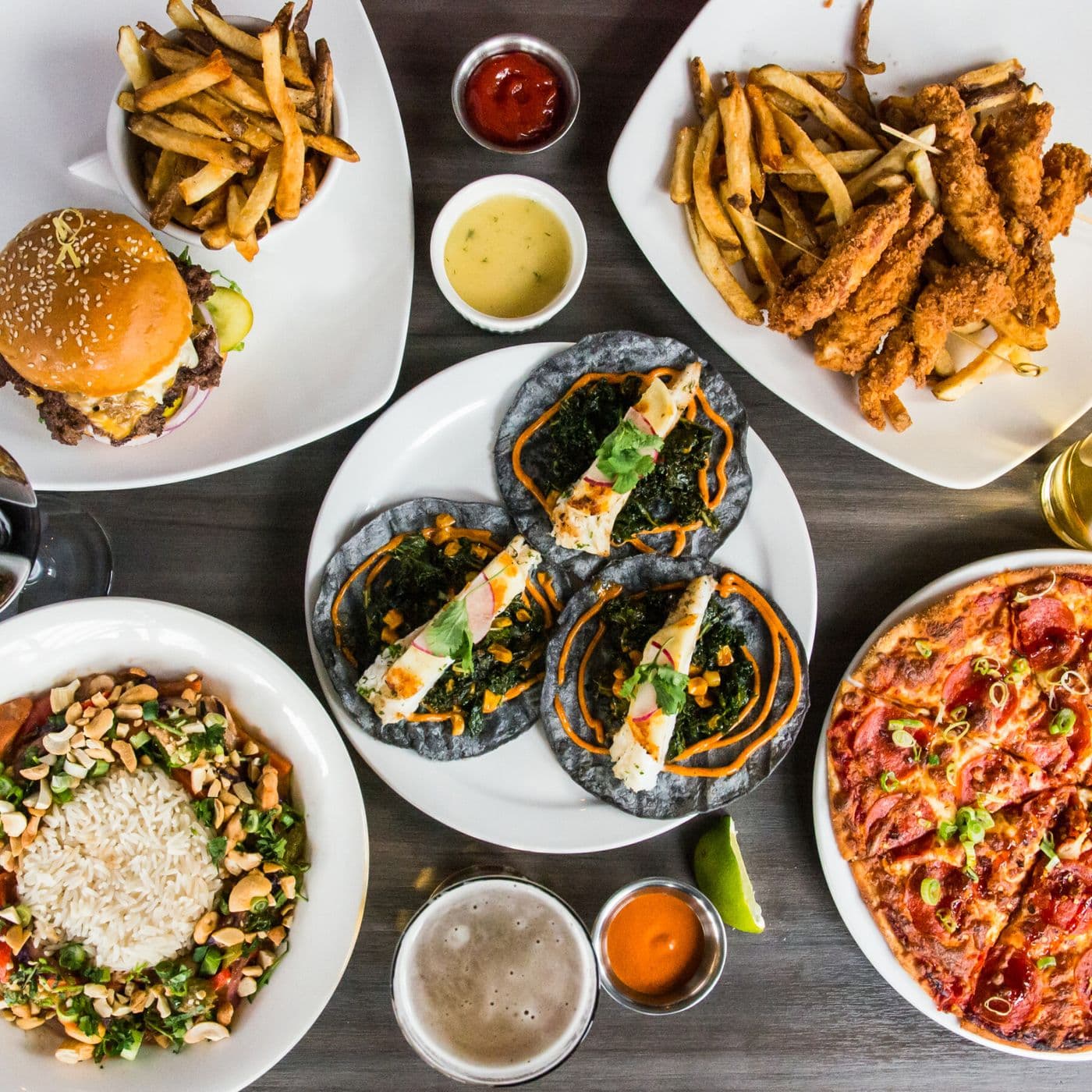Confusion Corner Drinks + Food