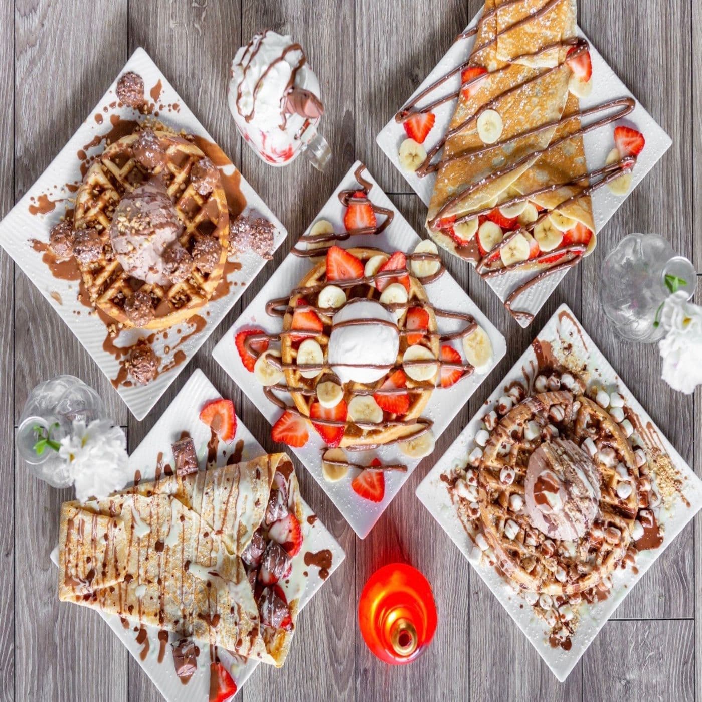 Gaufres et Glaces