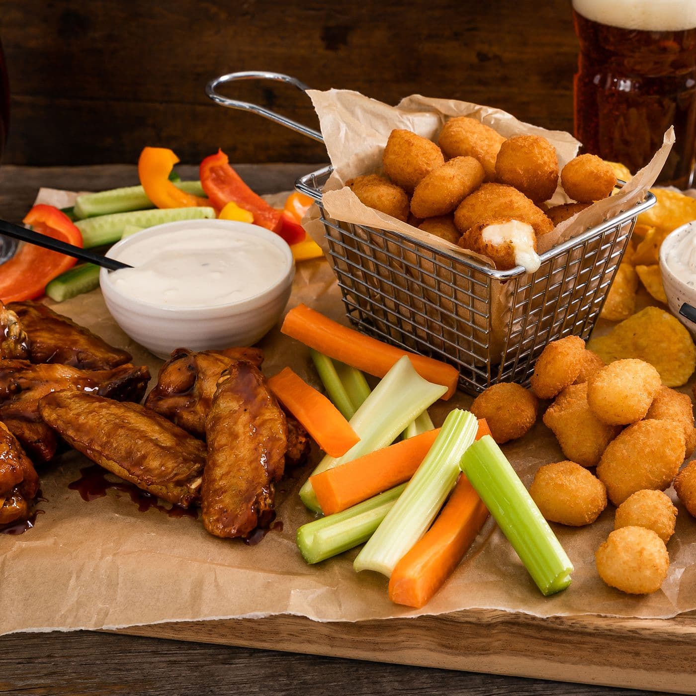 Double Baked Wings
