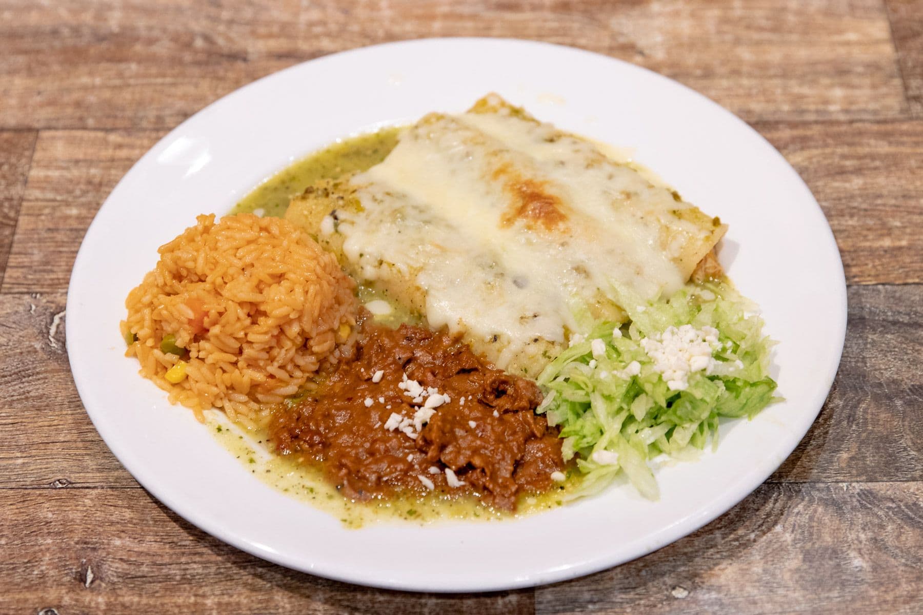 Enchiladas Verdes (3 pcs)