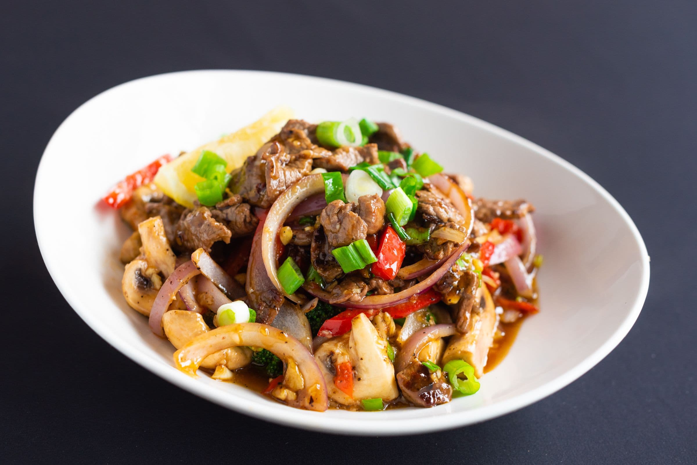 Garlic and Pepper Lamb