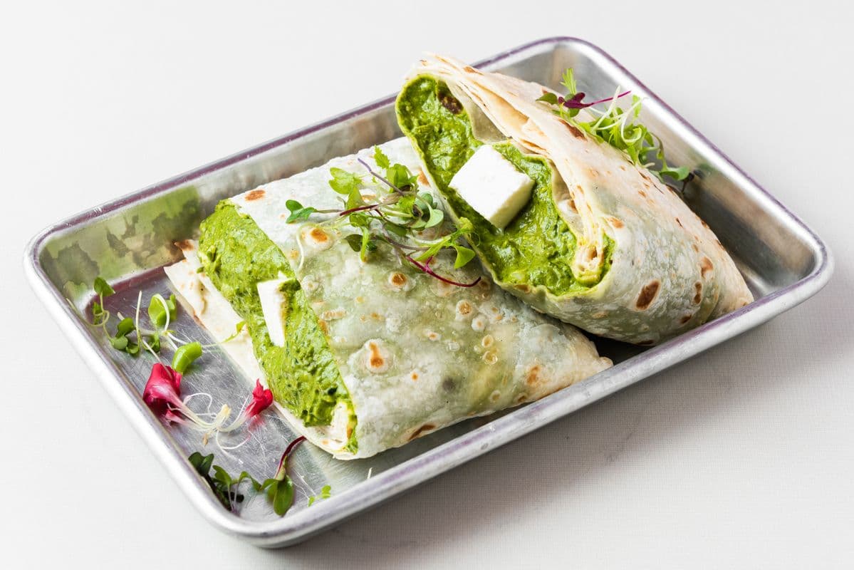 Saag Paneer Roti
