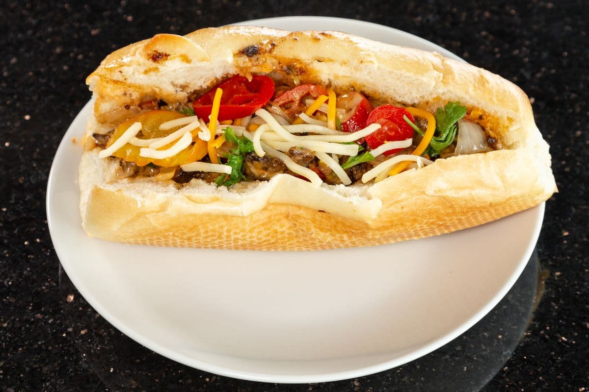Regular Philly Cheese Steak Sandwich