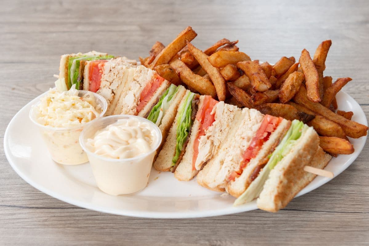 Plat club sandwich