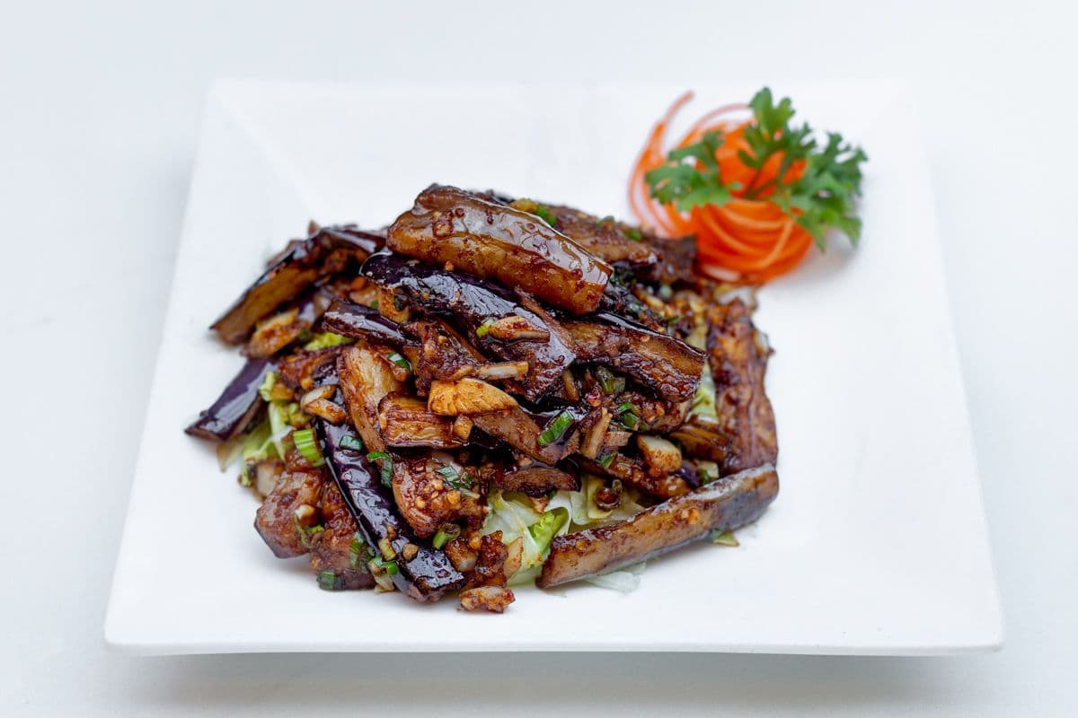 83. Fried Eggplant Szechuan-Style