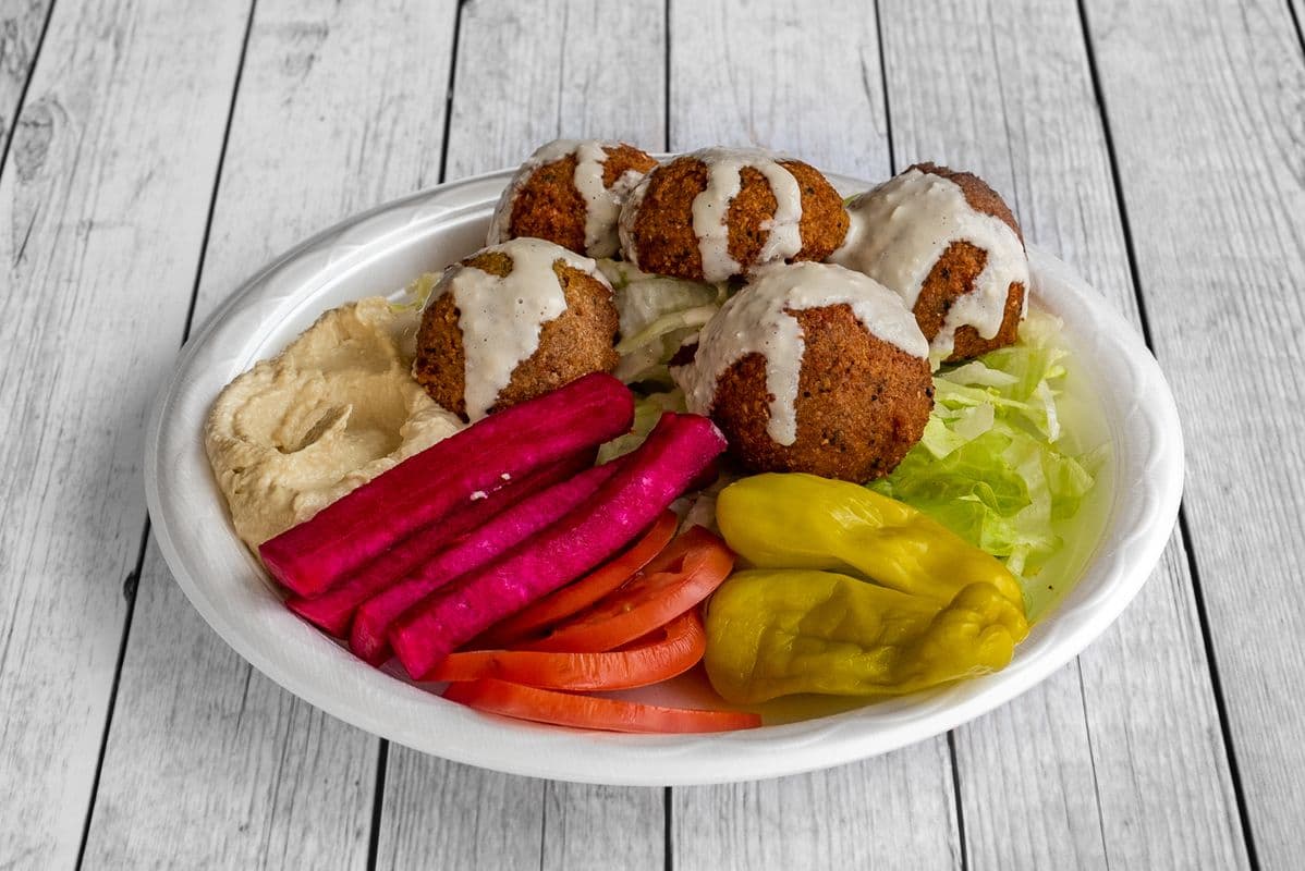 Plat de falafels (4 mcx)