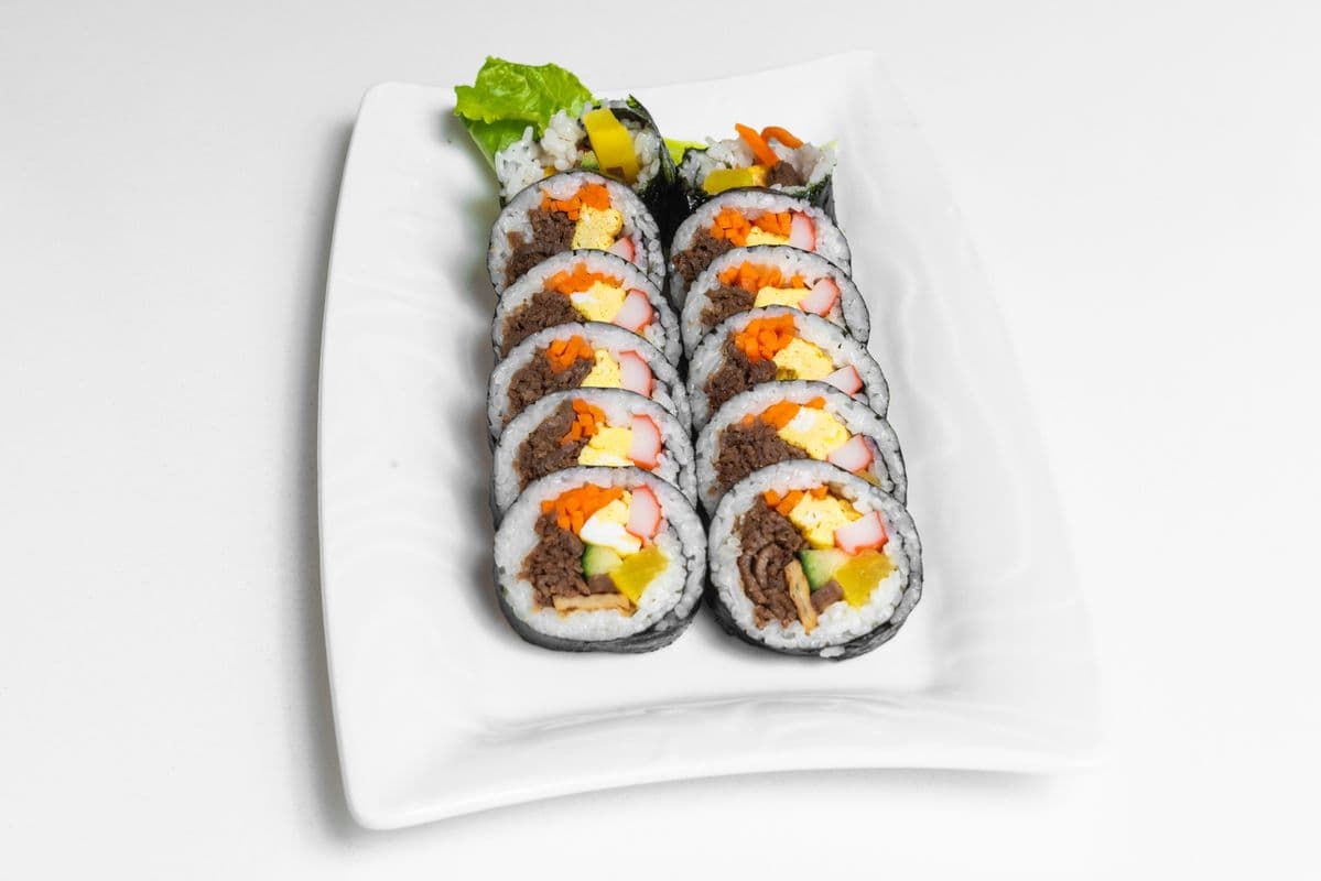 6. Beef Kimbap