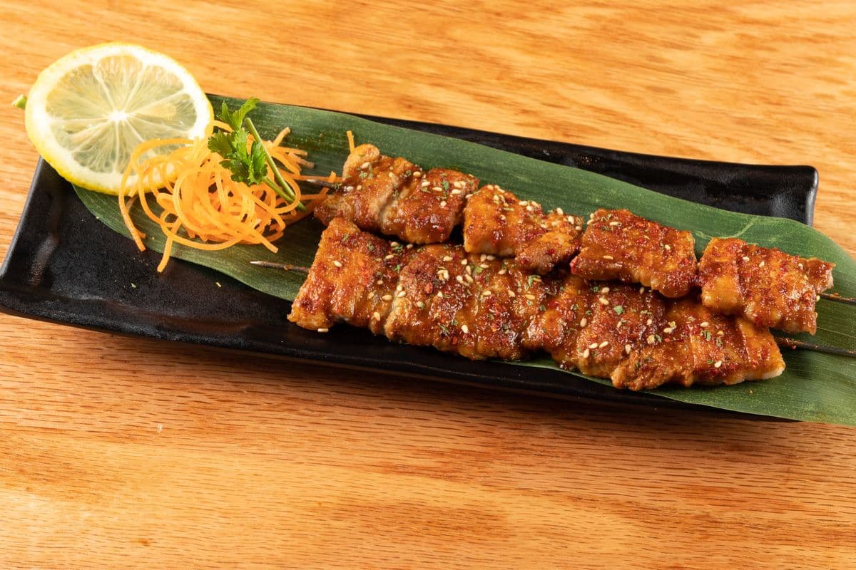 BBQ Pork Belly Skewers (2 pcs)