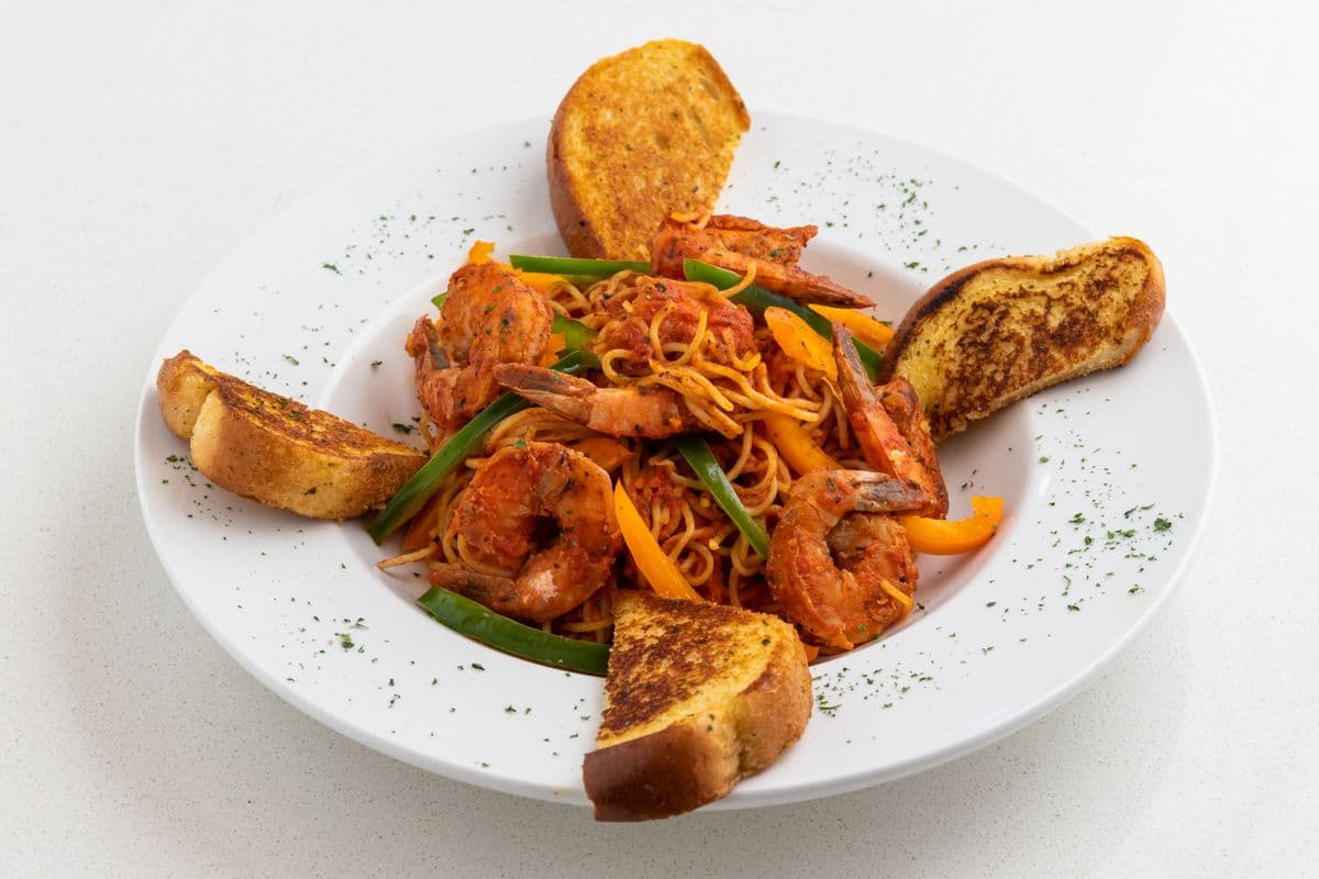 Diablo Shrimp Pasta