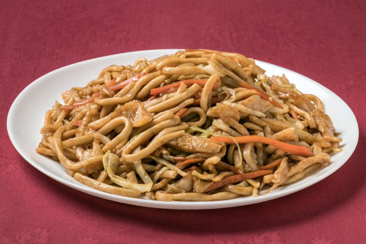 92. Shanghai Fried Thick Noodles