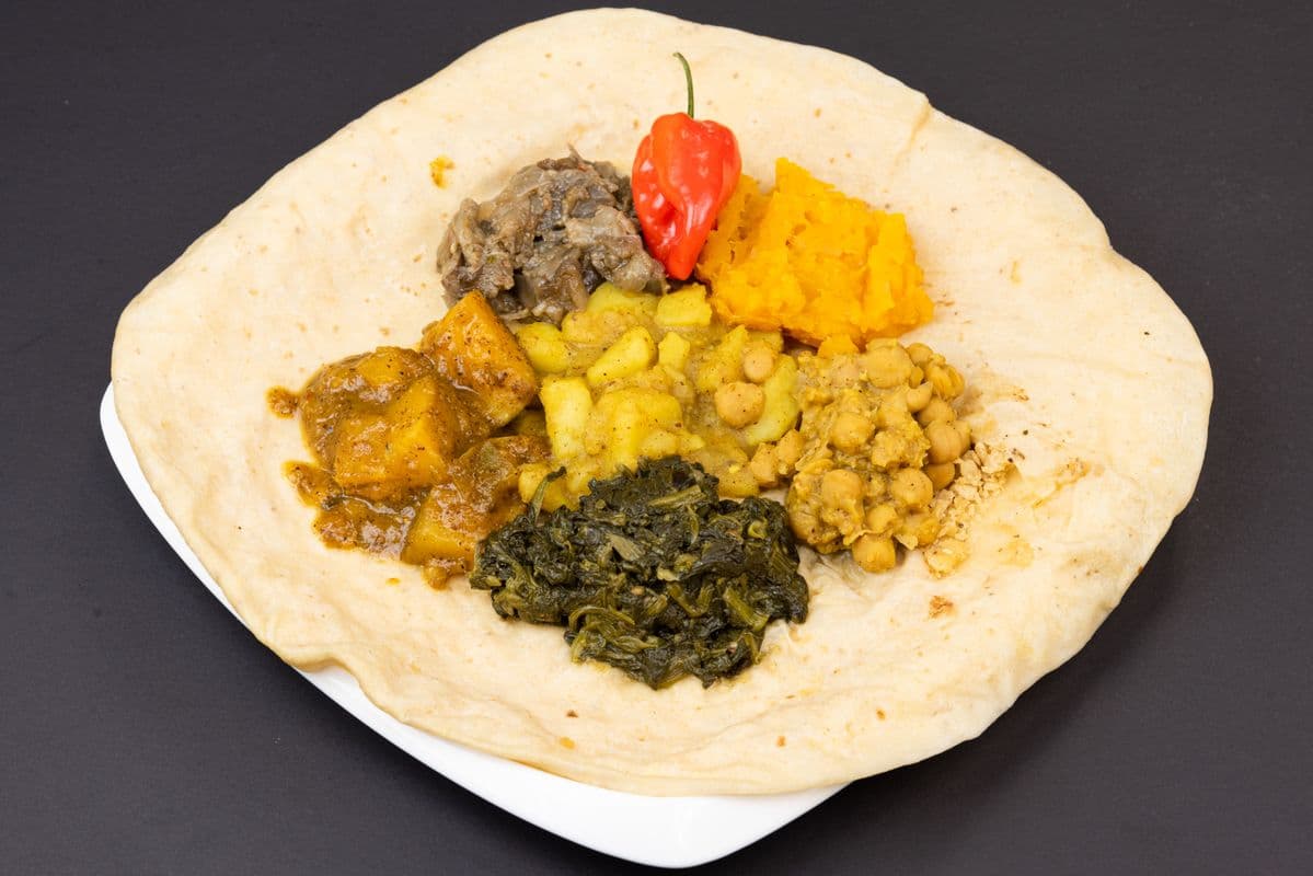 Veggie Roti Wrap