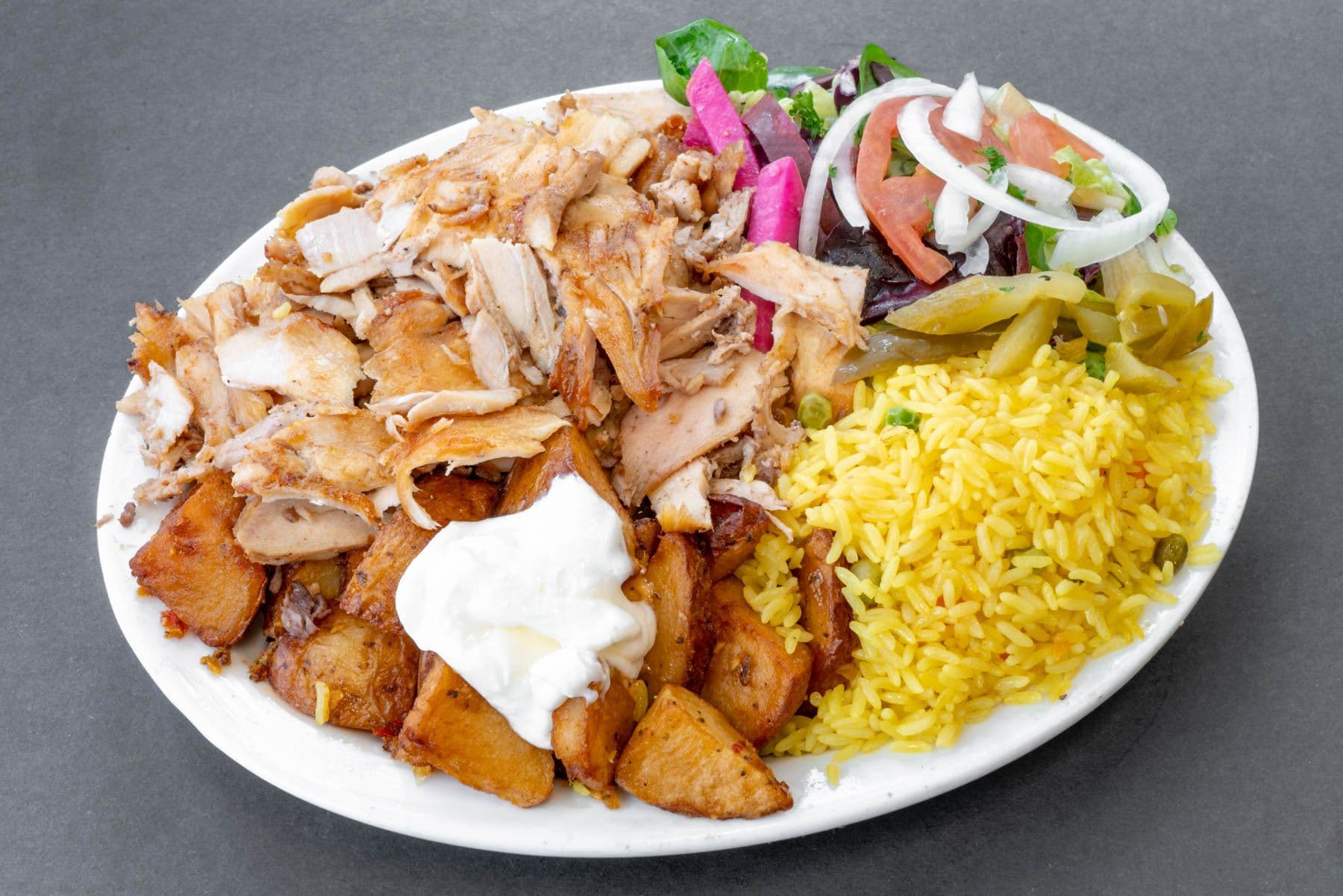 BOGO Chicken Shawarma Plate
