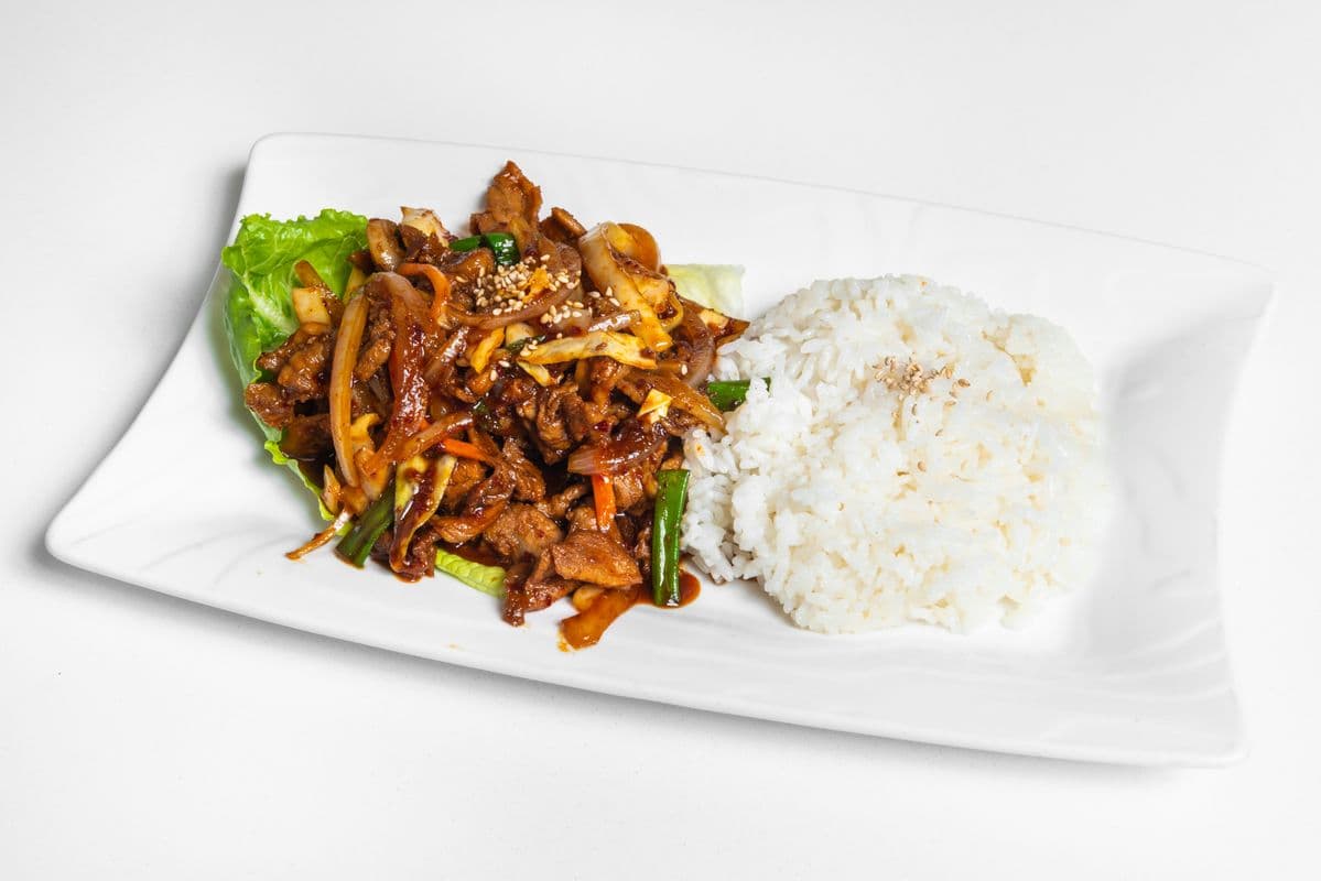 26. Spicy Pork Rice Bowl
