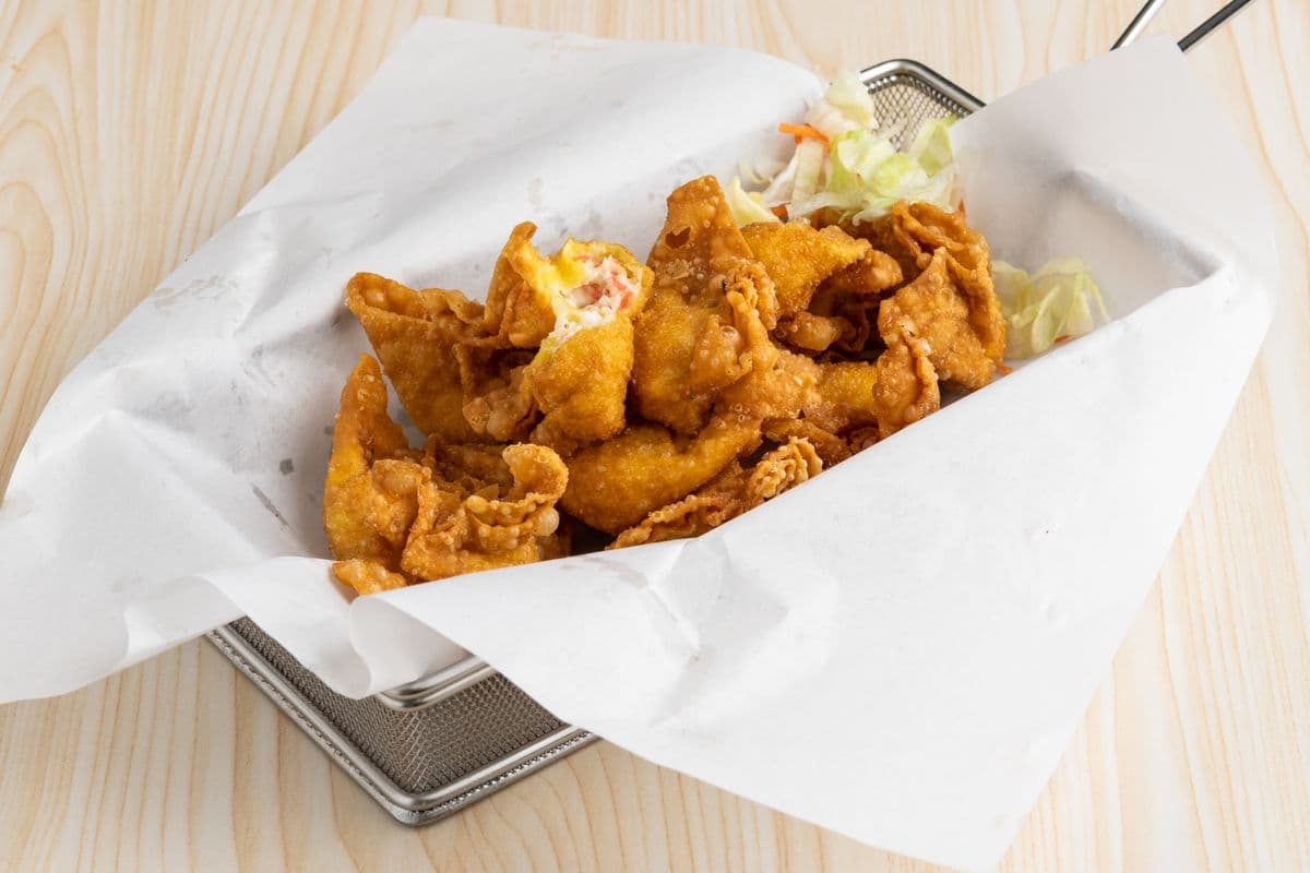 5. Cheese Crab Wontons (12 Pcs)