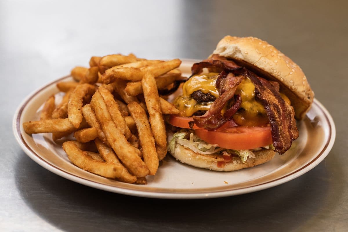 Bacon Cheese Burger Combo